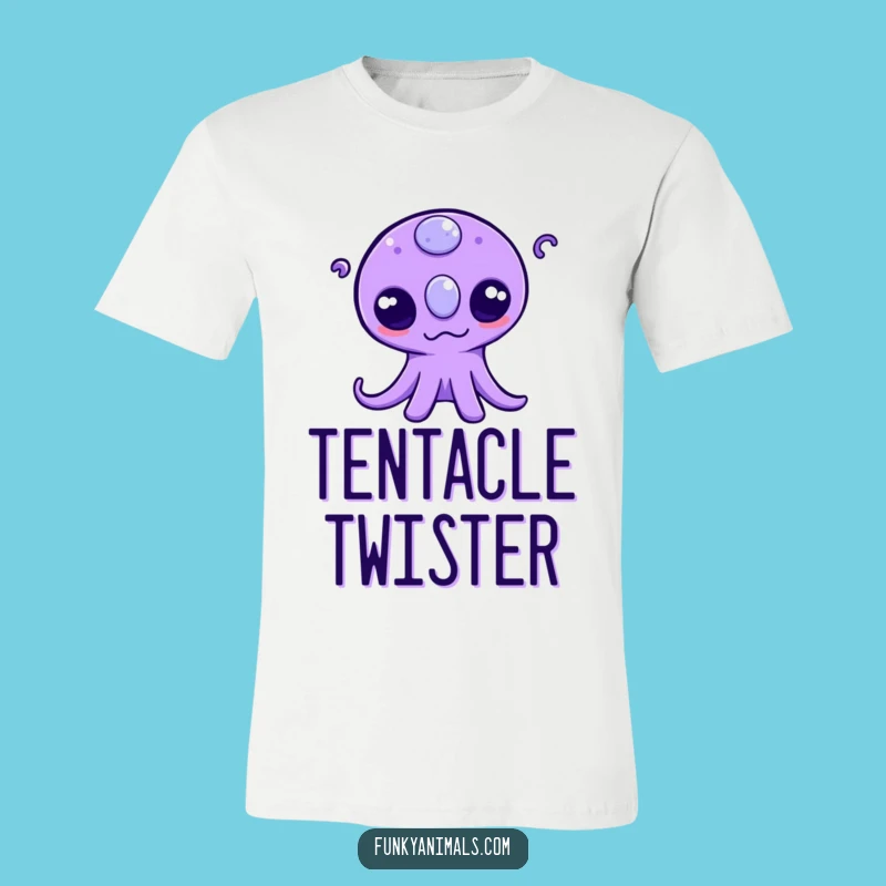 Funny Alien Wiggle T-Shirt: Wear Your Cosmic Weirdness Proudly!